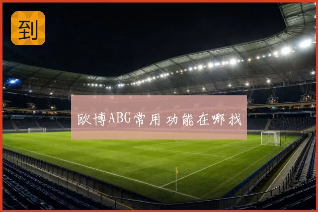 欧博ABG常用功能在哪找